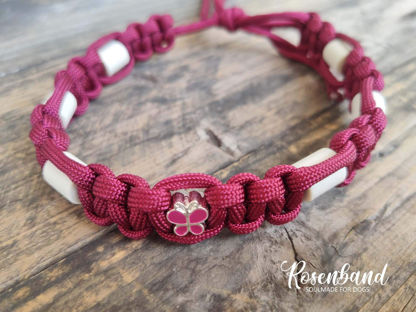 Pure Burgundy EM-Keramik Schmuckhalsband