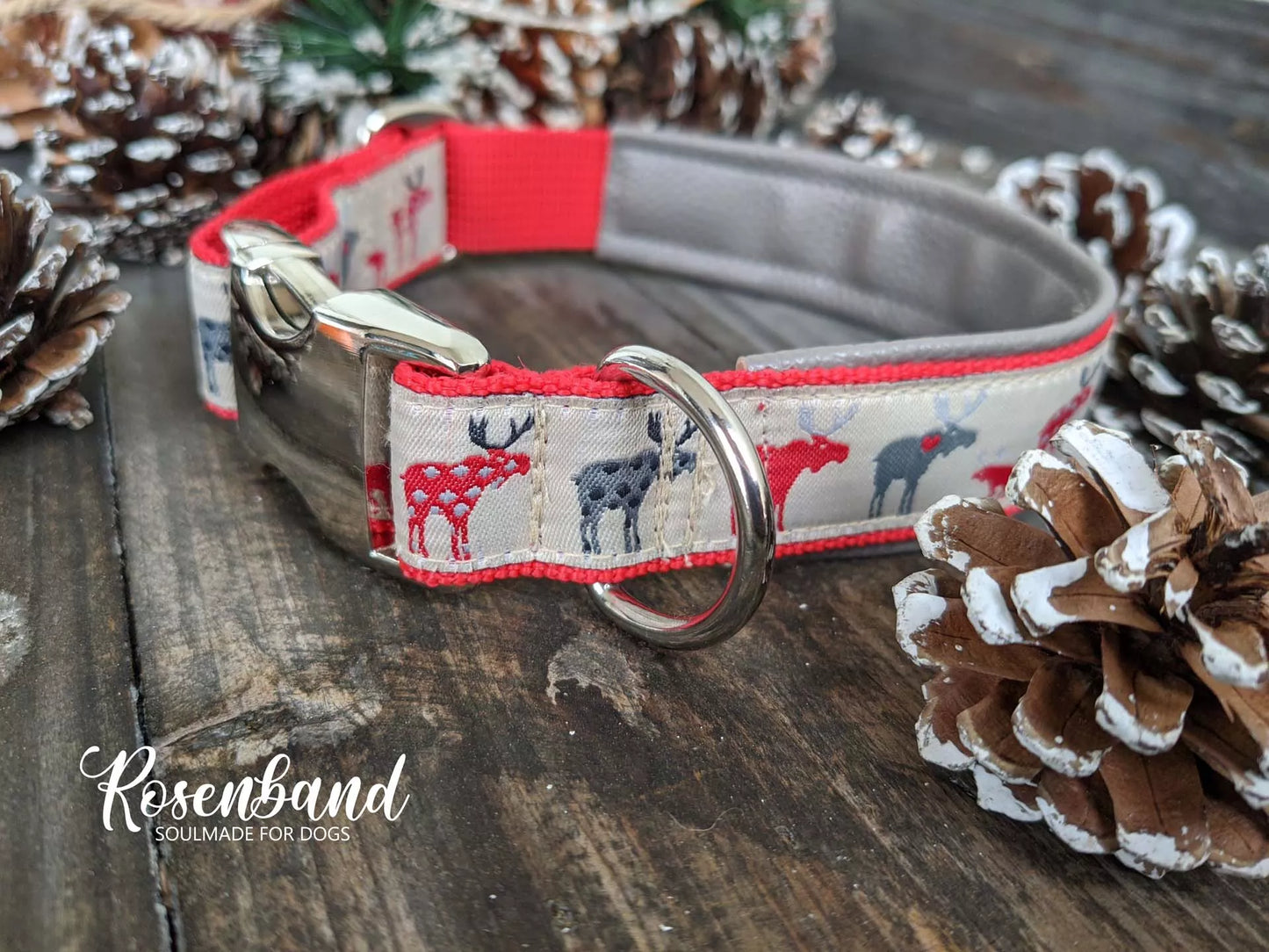 Winter Reindeer - Motivhalsband