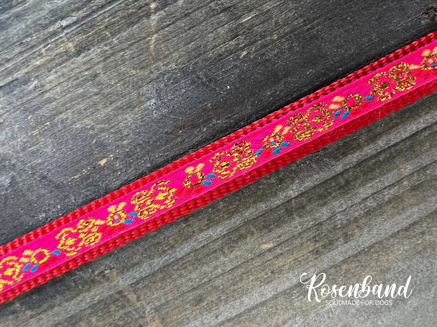 Indian Love Pink - Motivhalsband