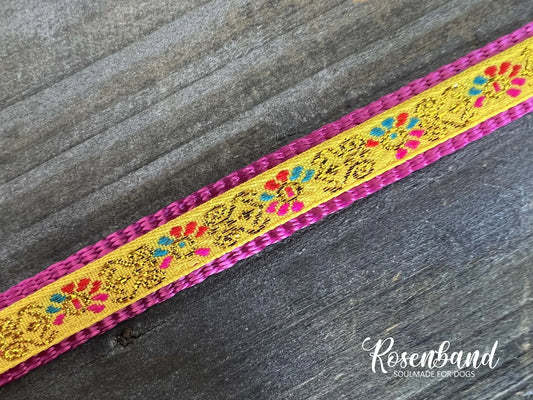 Indian Love Yellow - Motivhalsband
