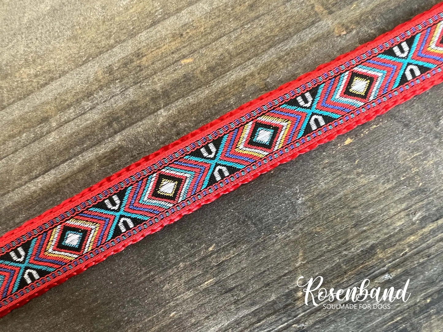Pachacamac Red - Motivhalsband